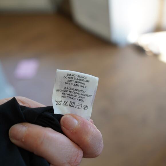 IRO Brady Silk Embroidered Ruched Dress in Black Size FR38 /‎ US S/M - Picture 8 of 8